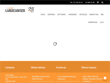 Tablet Screenshot of lusocuanza.com